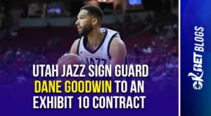 utah jazz sign dane goodwin