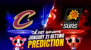 cleveland cavaliers vs phoenix suns a 2 nba team with their logo