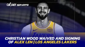 christian wood a image of a big man playing in nba basketball
