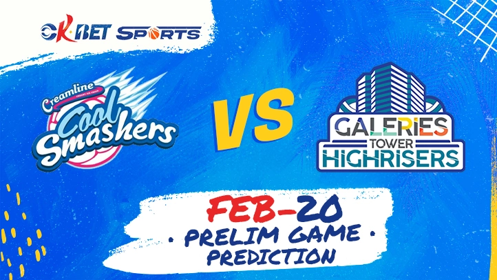 creamline cool smashers vs galeries tower pvl betting prediction feb 20, 2025