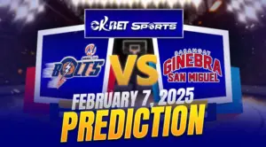 meralco vs ginebra a logo of 2 pba teams