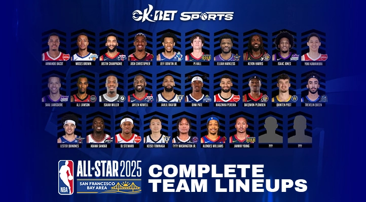NBA All Star 2025 Complete Team Lineups And Key Highlights NBA All Star 2025 Complete Team Lineups And Key Highlights