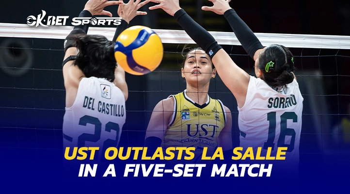 ust vs la salle uaap womens volleyball season 87