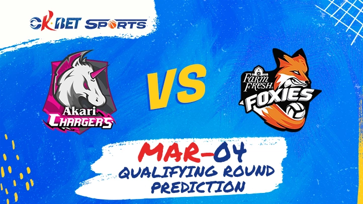 akari chargers vs farm fresh foxies qualifying round prediction march 4, 2025