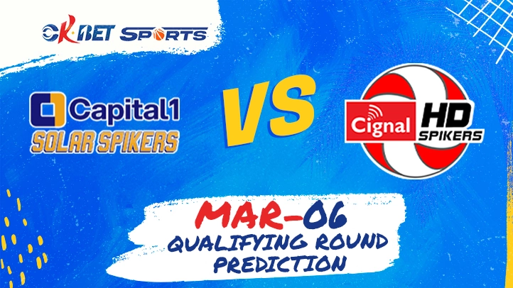 a photo of volleyball match up between capital 1 vs cignal hd in pvl