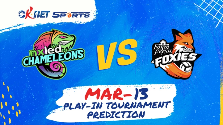 logo of two pvl team Nxled vs Farm Fresh