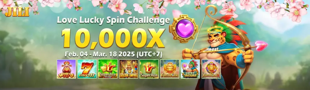 love lucky and spin challenge with jili promo