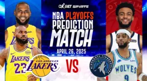 match up two basketball players in team of lakers vs timberwolves