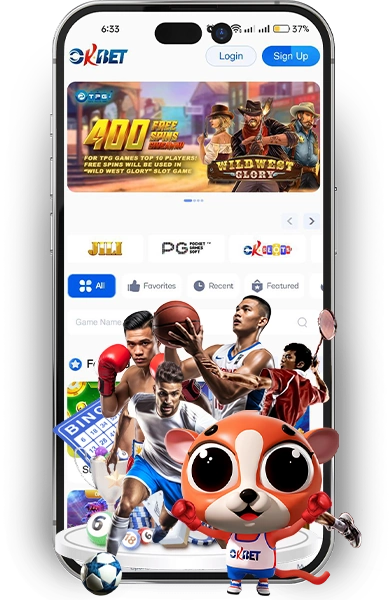 OKBet Floating Cellphone