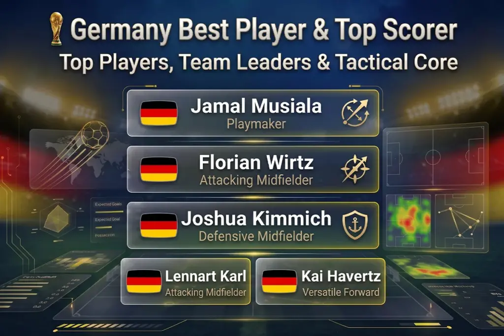 Germany Best Players & Top Scorers