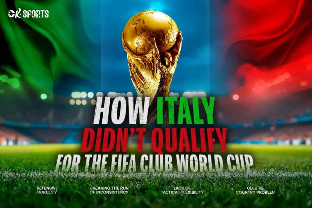 How Italy didn't qualify for the Fifa Club World Cup
