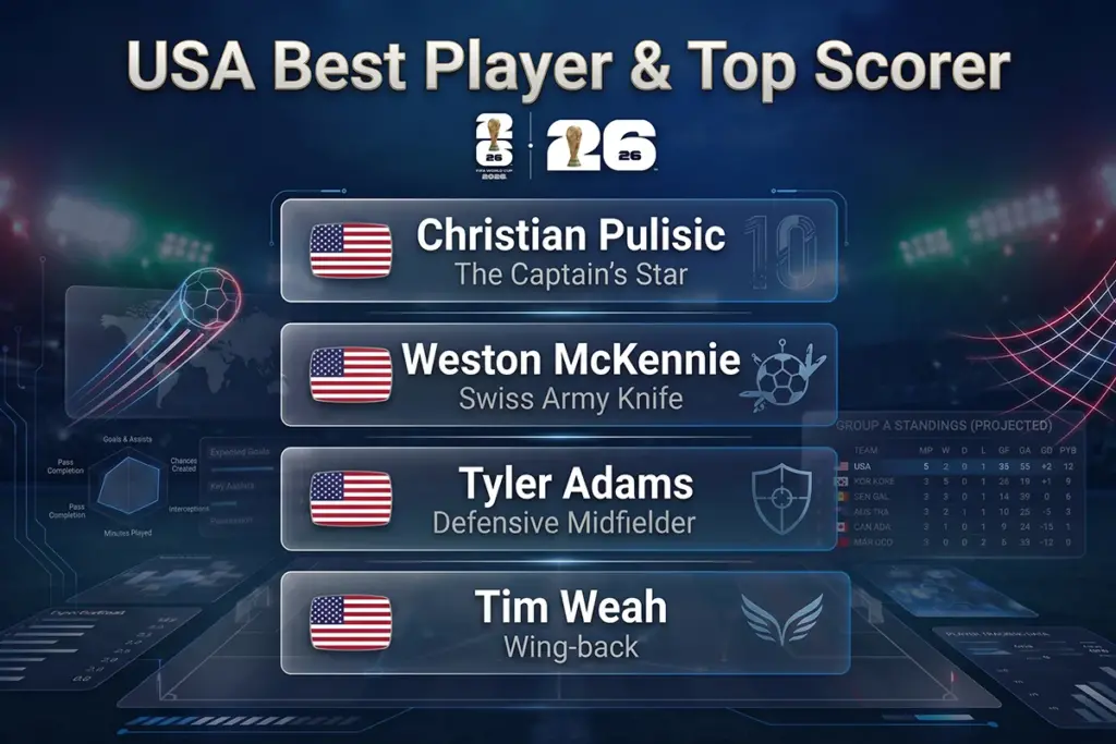 USA Best Players & Top Scorers