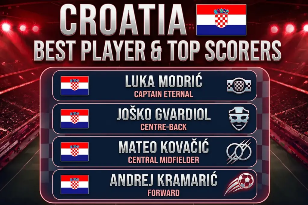 Croatia Best Players & Top Scorers