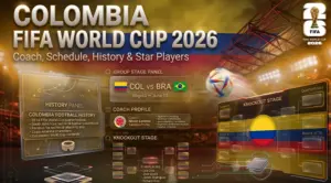 Colombia FIFA World Cup 2026_ Coach, Schedule, History & Star Players