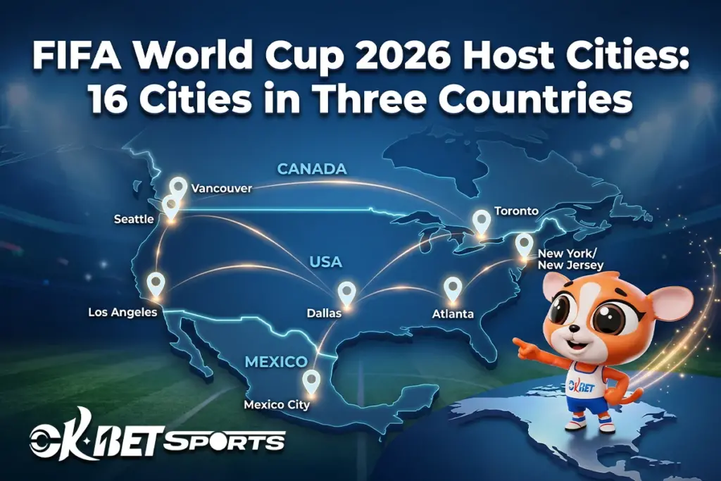 FIFA World Cup 2026 Host Cities: 16 Cities in Three Countries