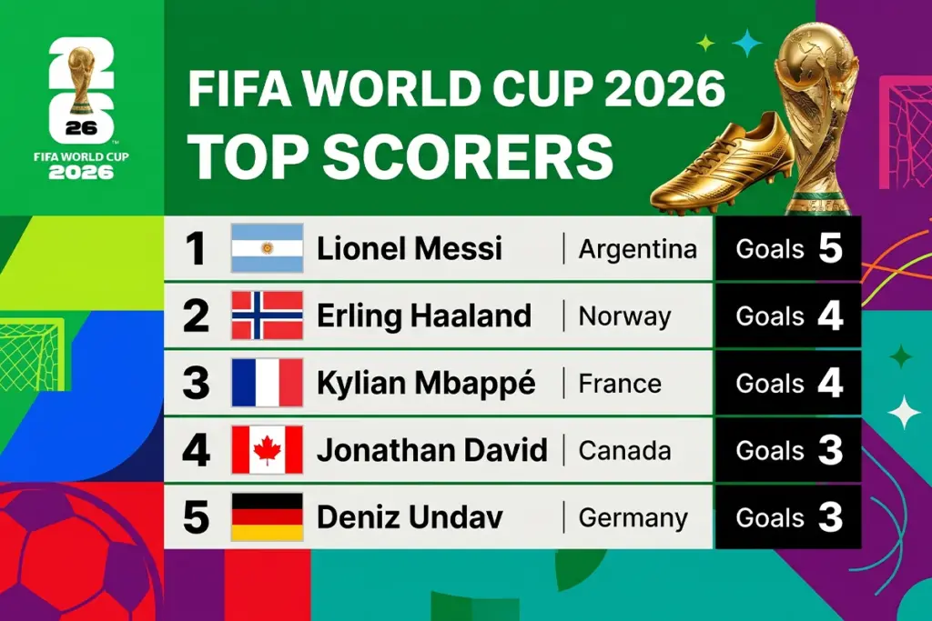 FIFA World Cup 2026 Top Scorers