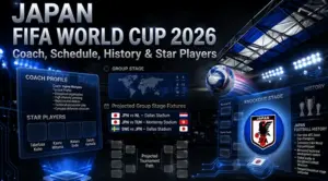 Japan FIFA World Cup 2026: Coach, Schedule, History & Star Players