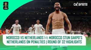Morocco vs Netherlands Highlights | Stun Gakpo