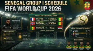 Senegal FIFA World Cup 2026: Coach, Schedule, History & Star Players