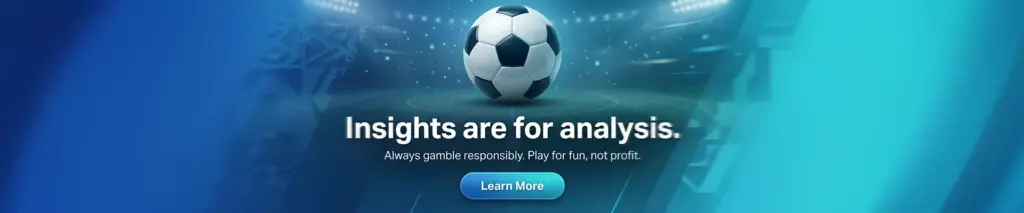 Insights are for analysis. Always gamble responsibly. Play for fun, not profit_
