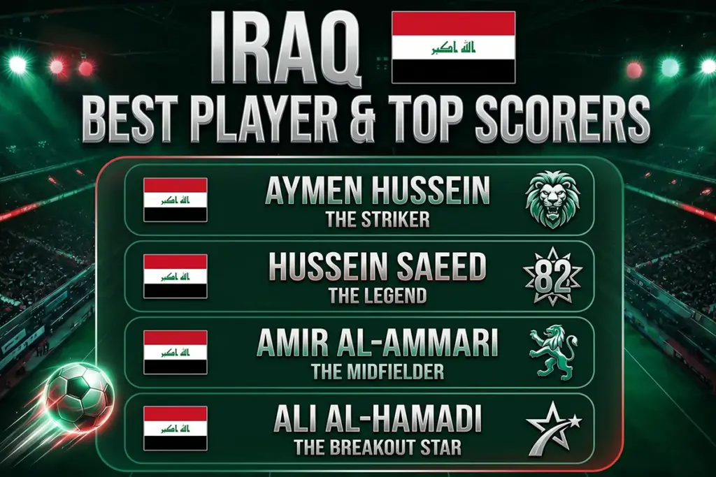 Iraq Best Players & Top Scorers