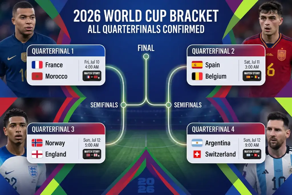 World cup bracket