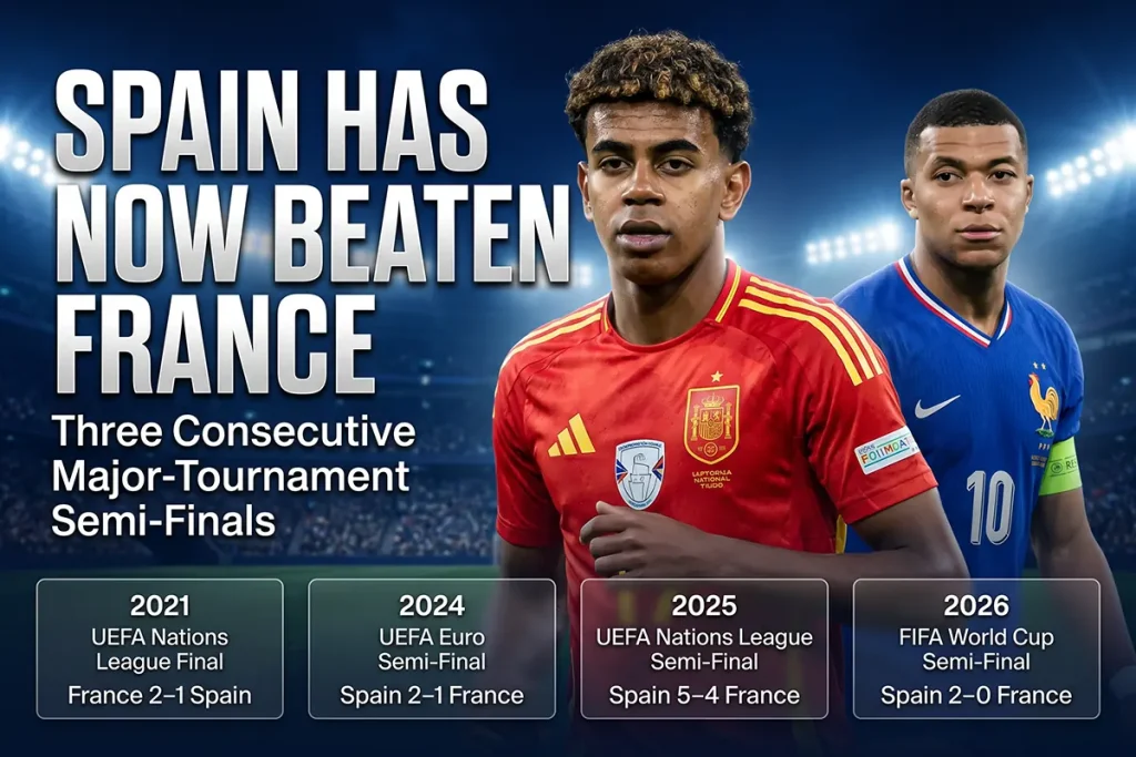 From Dominance To A Challenging Pattern Spain vs France 2-0