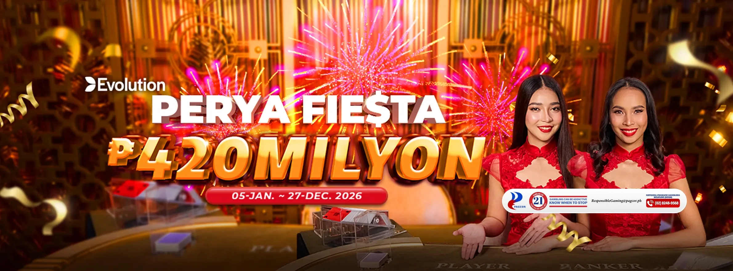 EVO Perya Fiesta: Share OKBet's ₱420,000,000 Live Casino Prize Pool