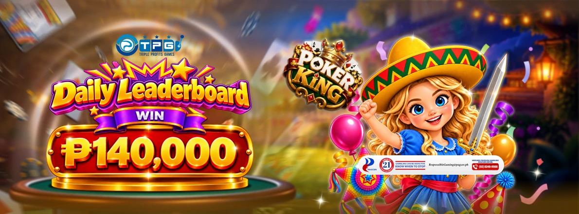 TPG Daily Leaderboard: Win Up to ₱140,000 at OKBet
